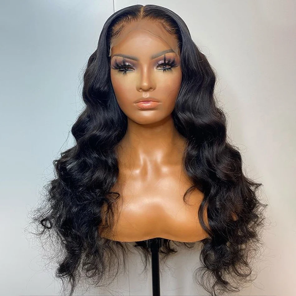 

Wholesale Price Unprocessed Body Wave Human Hair 4x4 Lace Frontal Wig overnight delivery braided lace wigs for black women