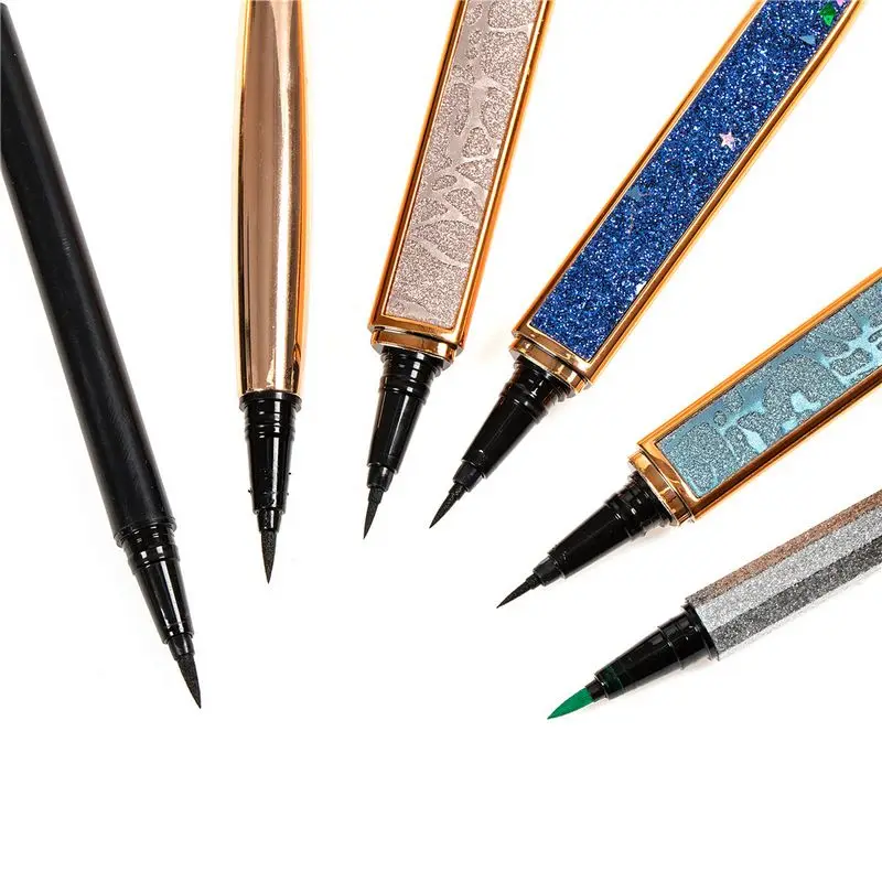 

Self-adhesive Eyeliner Pen Glue-free Magnetic-free for False Eyelashes Waterproof No Blooming Eye Liner Pencil