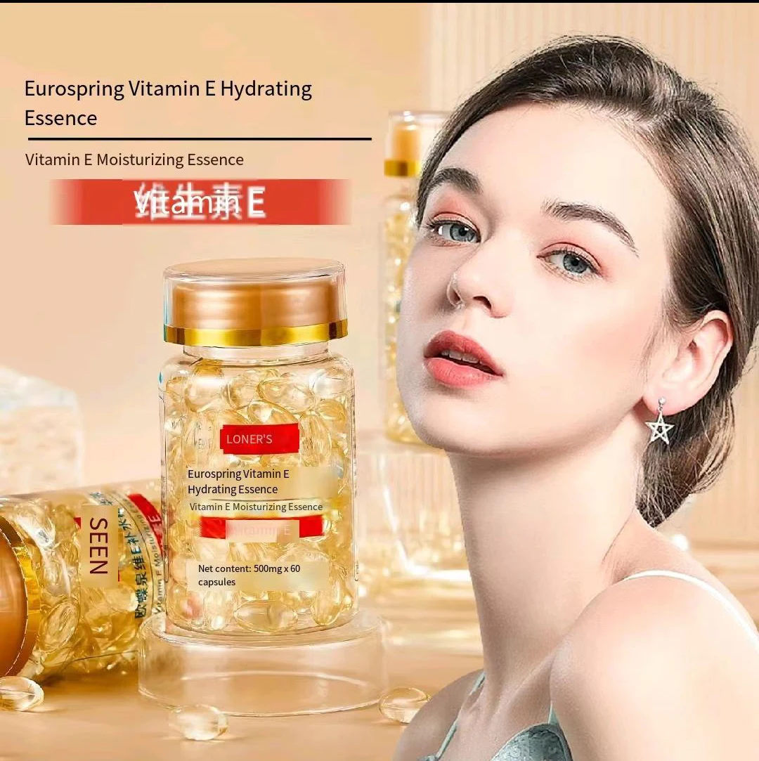 

OEM ODM Beauty Whitening Facial Skin Care Vitamin E Anti-aging hyaluronic serum Face Care Non Edible Capsule Serum