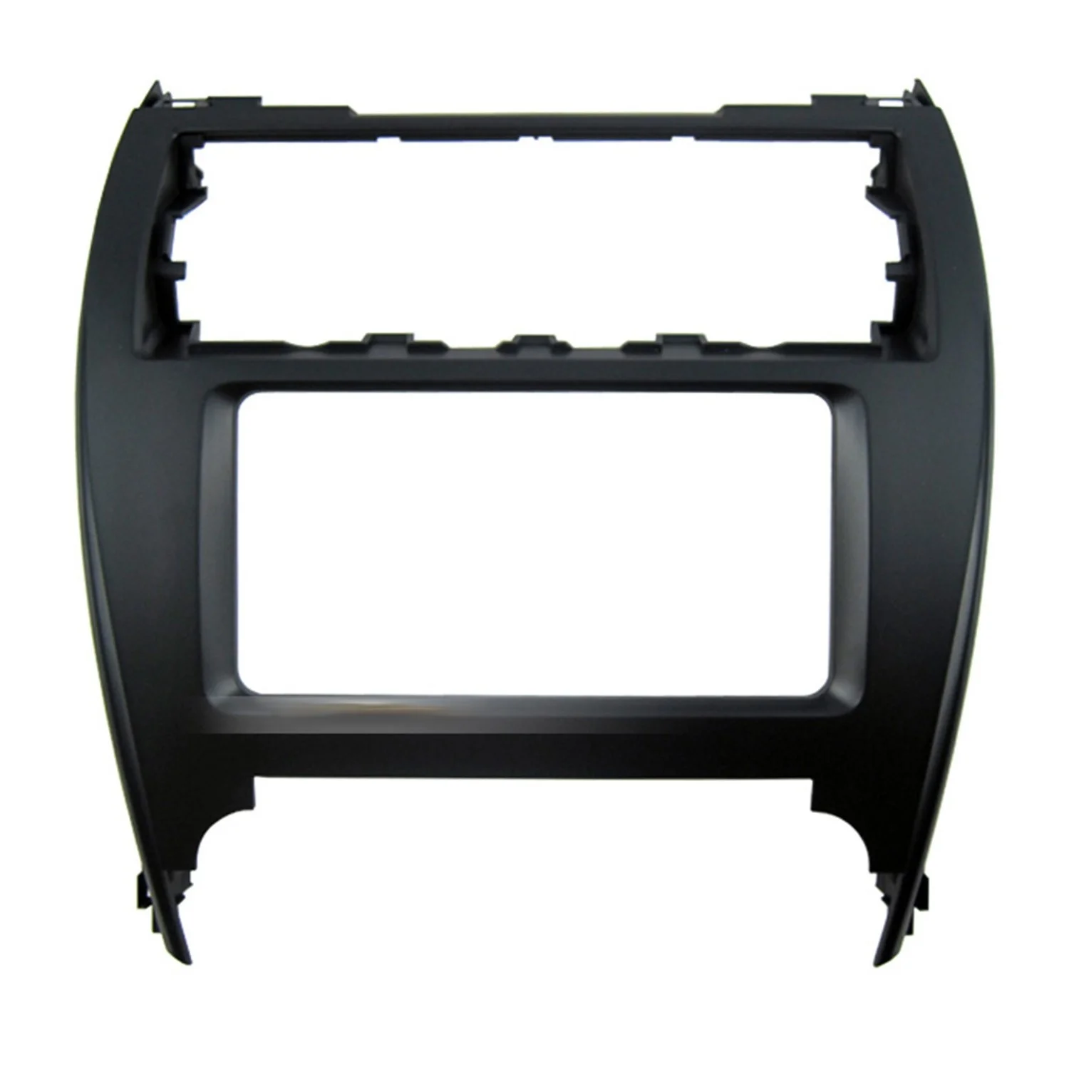 

Fashionable 2 Din Car Radio Fascia for 2012+ Toyota Camry American Mid East Version Stereo Dash Trim Bezel DVD Panel