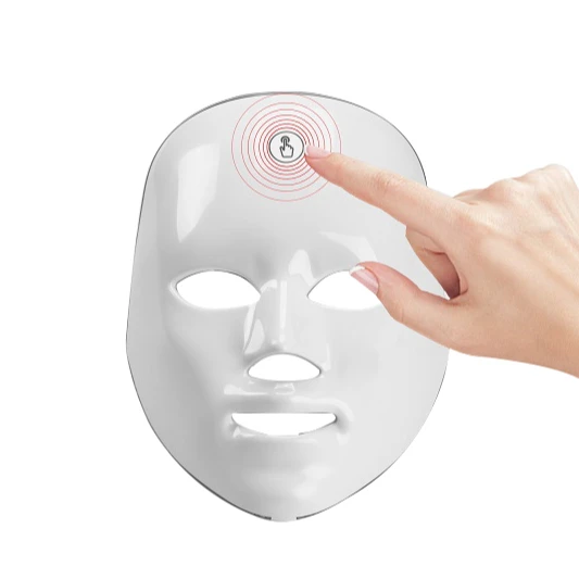 

2021 Touch switch professional grade therapy led infrared mask