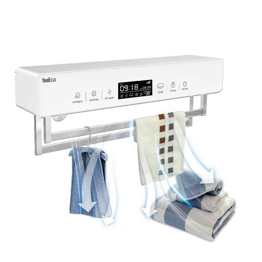 

Tuya Smart Towel Warmer Dryer with UV Lamp and Heater