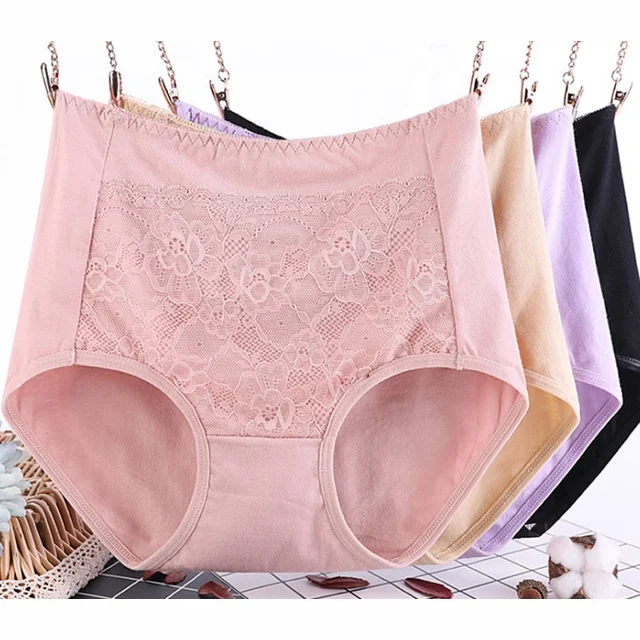 

New style 95% cotton panties for women Plus Size Underwear, Customized color
