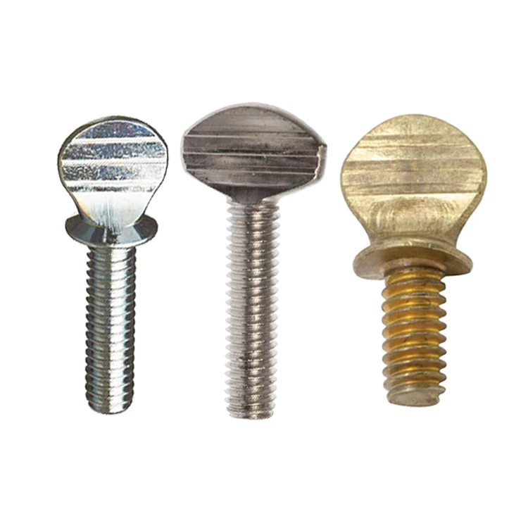 
1/4'-20 5/16'-18 #8-32 #10-24 spade regular round head thumb screws 