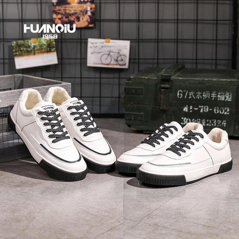

S8367 HUANQIU custom men foot sneakers casual shoe for office, Picture