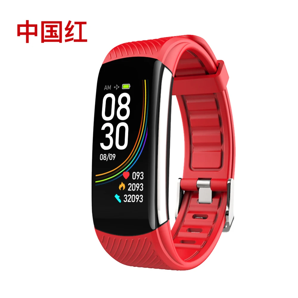 

Hot Selling smart watches C6T with Body Temperature Heart watch bands Waterproof Fitness Tracker for Women digital watches