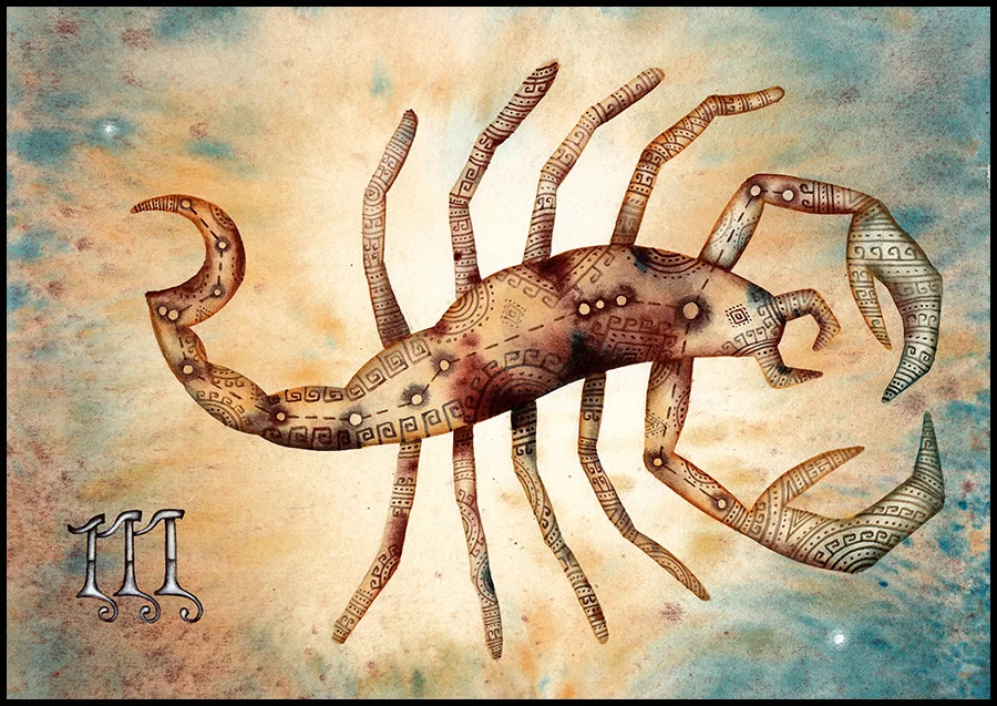 12 星座帆布艺术绘画家居墙装饰油画艺术现代