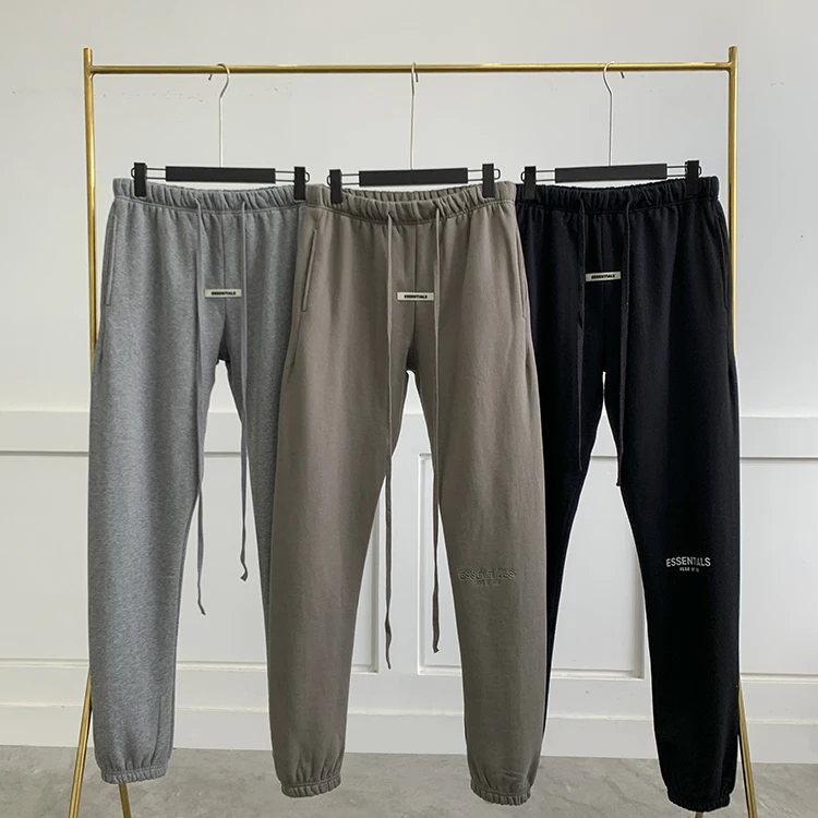 

FEAR OF GOD Line essentials high street drawstring loose legged pants men's fog ribbon high street trendy men's and women's