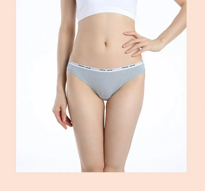 

Sexy Pure Erotic Fun Transparent Low-waisted Ladies Briefs Pure Cotton Women's Panties, Black, grey, blue, pink, red