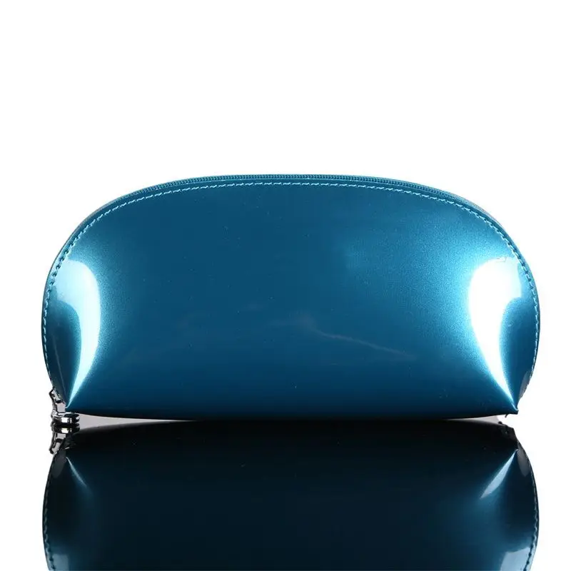 

Hot Selling Promotional Leather Make Up Organizer Pouch Ladies Glitter Clutch Bag Pu Shiny Cosmetic Bag