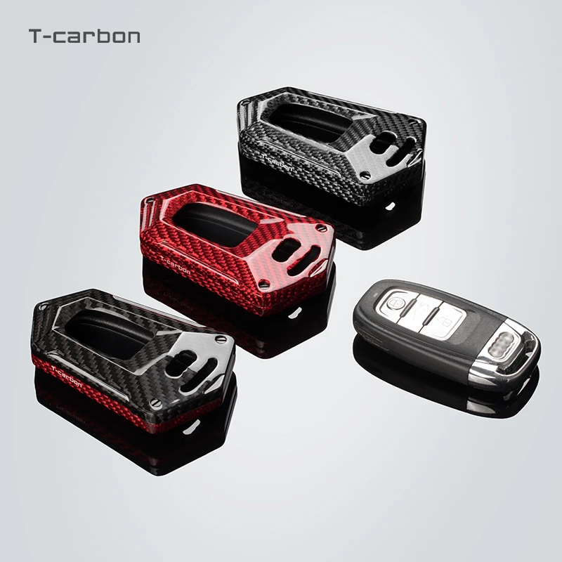 T-carbon factory direct sales Find a partner carbon fiber key cover for AUDI A3 A4 A4L A6 new product key case
T-carbon factory direct sales Find a partner carbon fiber key cover for AUDI A3 A4 A4L A6 new product key case