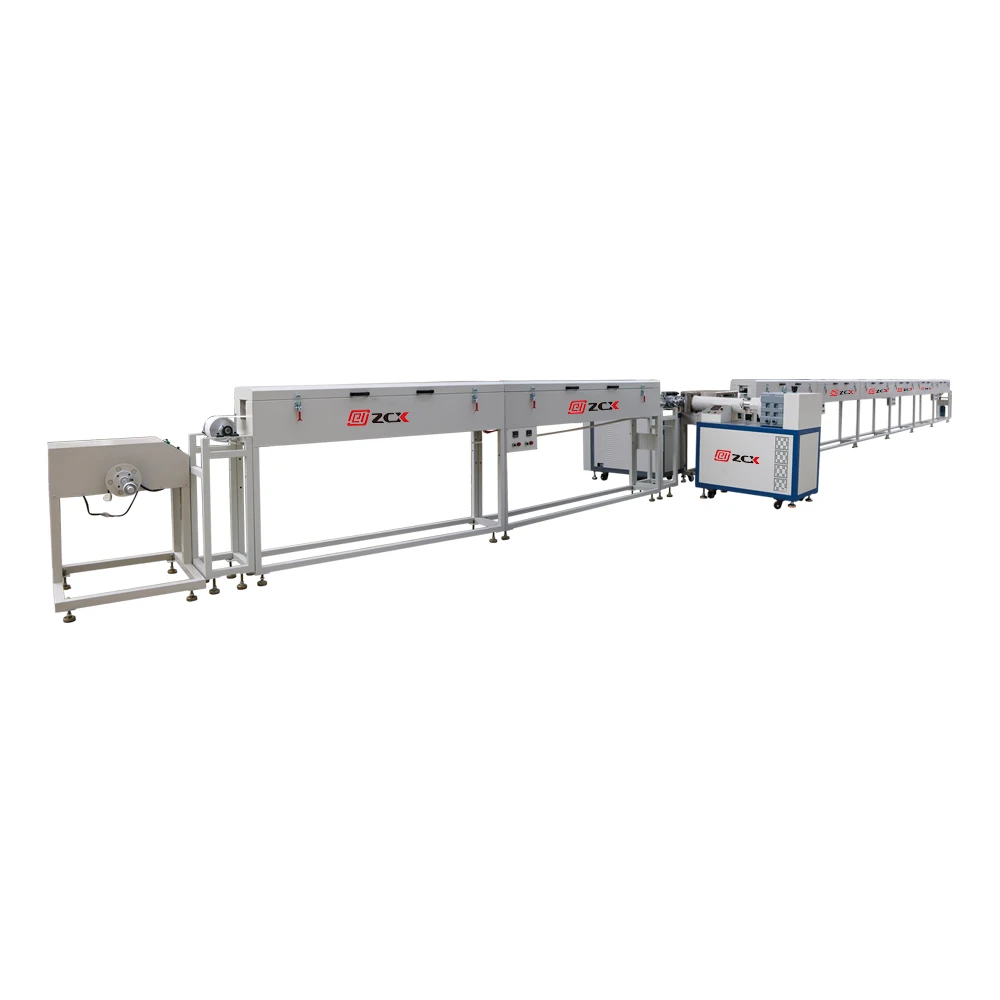 New led rope extrusion line ZCX-JC5065 Silicone Extrusion Machine Assembly Line Medical Silicone Tube LED Light Strip extruding