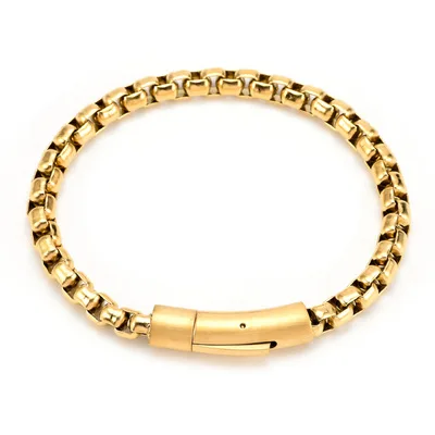 

MSYO New Ins Fashion Men Bracelet Simplicity Stainless steel Bracelets Exquisite Chain Bracelets