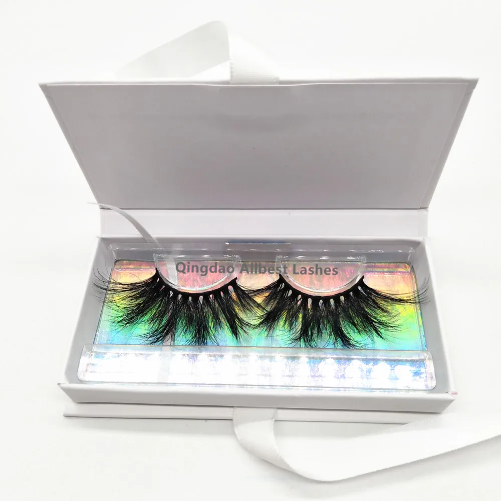 

Qingdao lashesbox wholesale vendor for custom lash boxes white, Lash box as your design
