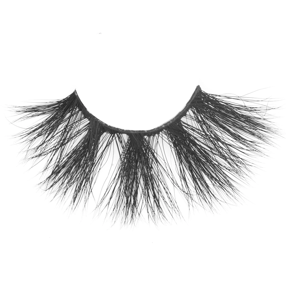 

DL023 wholesale mink eyelash custom label 25mm individual eyelash extensions mink