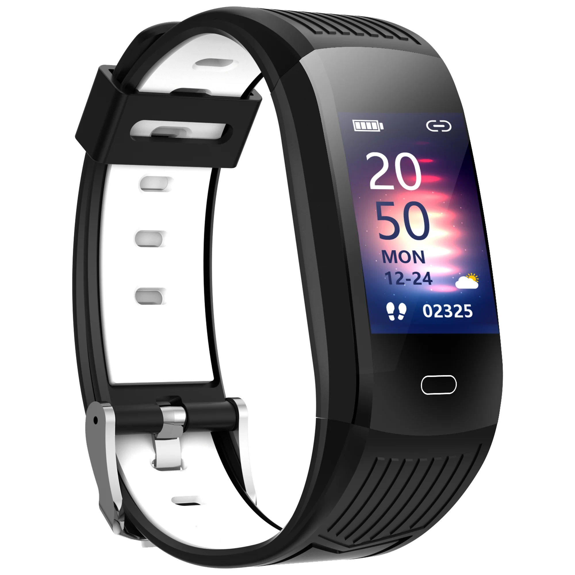 

2021 Light film black silicone strap smart band fit fitness tracker wristband smartband m9s