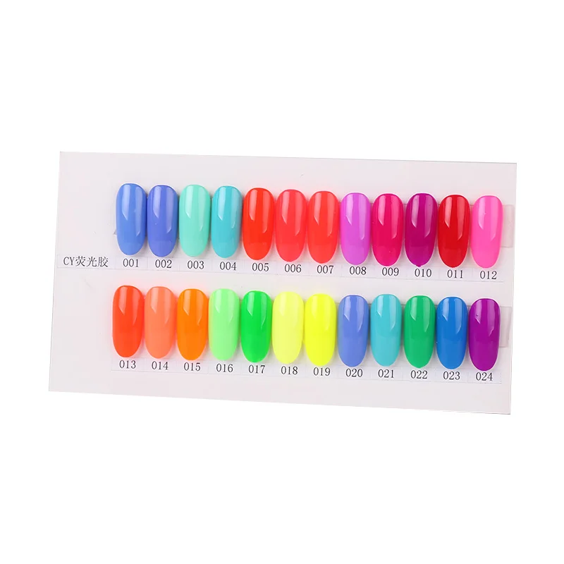 

Robifel nails supplies neon gels private label gel polish, 24