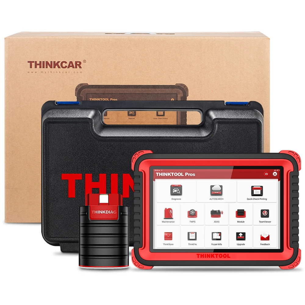 

Thinkcar Thinktool Pros Bi-Directional Scanner Full Systems 31+ Reset Functions/Key Matching/ECU Coding Diagnostic Scan Tool