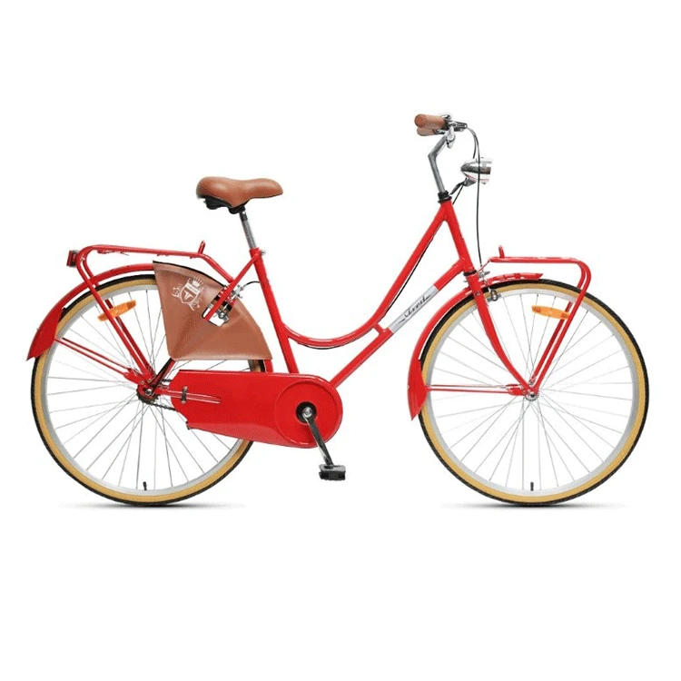 

26" Aluminum lady bicycle for vintage style cheap city bicycle with basket for women