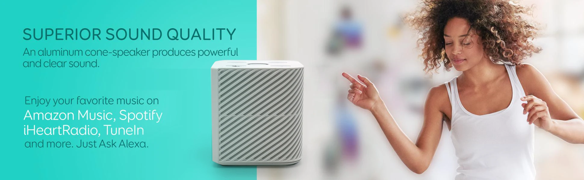 Multifunctional Portable Wireless Wifi Alexa Voice Speaker with Hub - ANKUX.COM