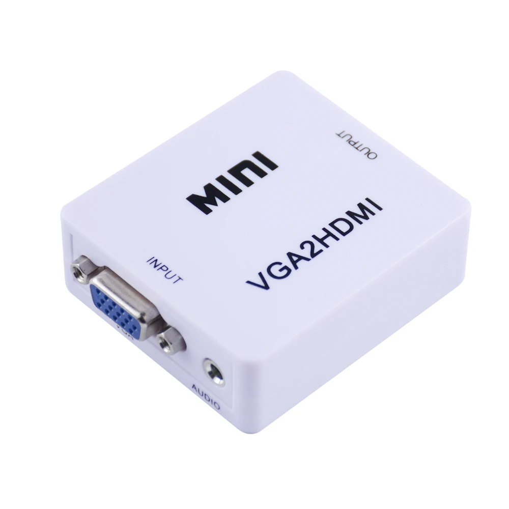 SIPU 1080p mini vga a hdmi adaptador HD HDTV vga2hdmi Convertidor para PC Monitor port&aacute;til - ANKUX Tech Co., Ltd