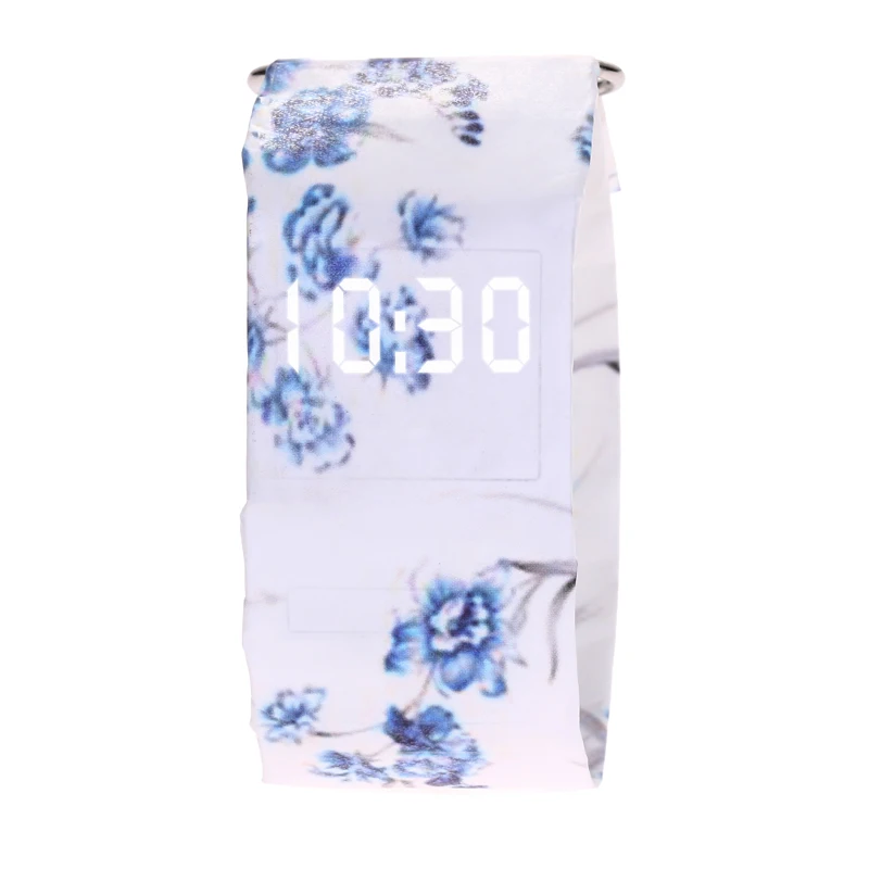 

Paper watch Waterproof LED paper watch Colored Tyvek Stylish Digital Watch