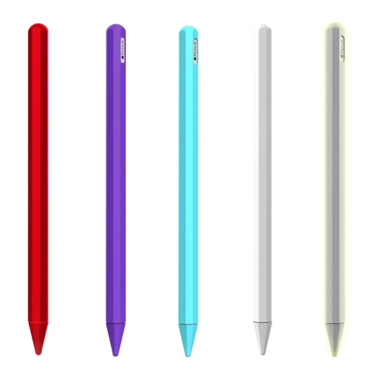 

Factory Wholesale Price Silicone Rubber Case With Cover Skin Sleeve Holder for Apple Pencil 2