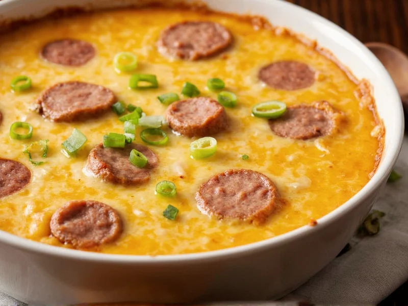 Sausage Velveeta Dip Recipe: Creamy Crowd-Pleasing Snack