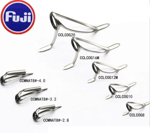 

High Gloss Ceramic Fuji guide Rings Tips Fishing Rod Guides, Picture