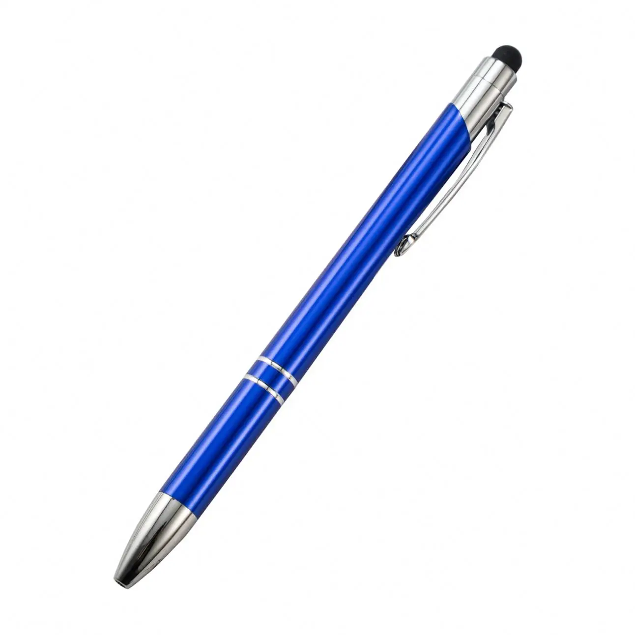 

Wholesale Rubber Metal Stylus pen Promotional Ball Pen With Custom Logo pen