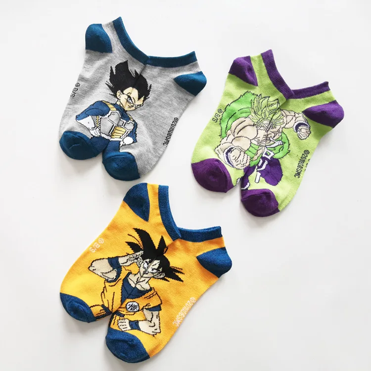

Comfortable Japanese Cute DBZ cartoon graphic sock design