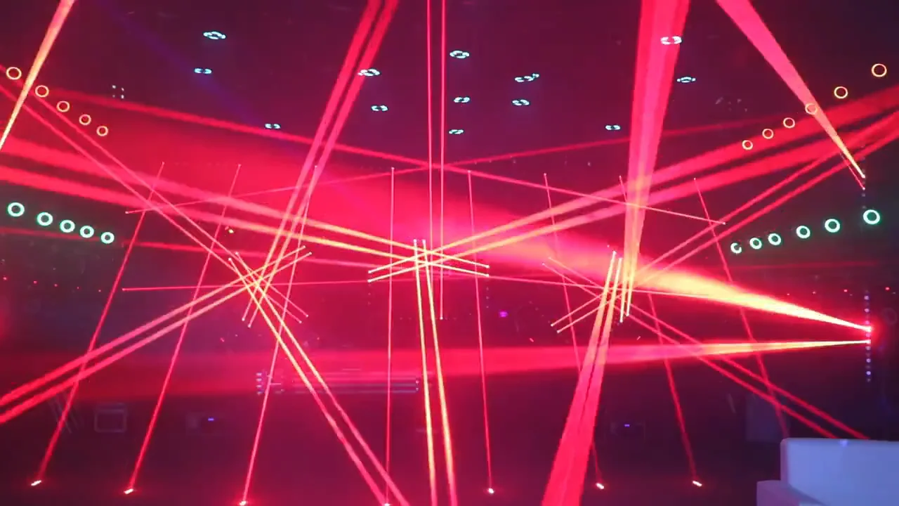 6 Eyes Rgb Dj Beam Laser Light With Sharpy Beam Moving Head Stage Laser