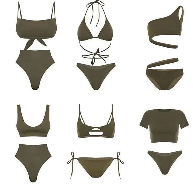

swimwear manufacturing company , custom hot sexy bikini fashion two pieces swimsuit