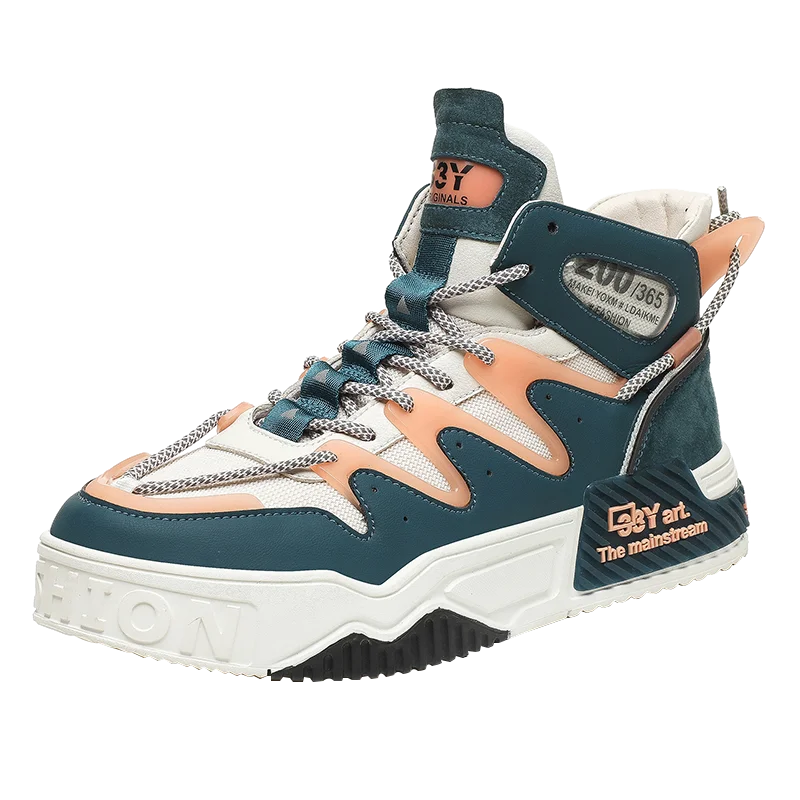 

2021Top Summer New styles men's fashion sports running shoes fashion High-top casual shoes Outdoor Breathable Sneakers