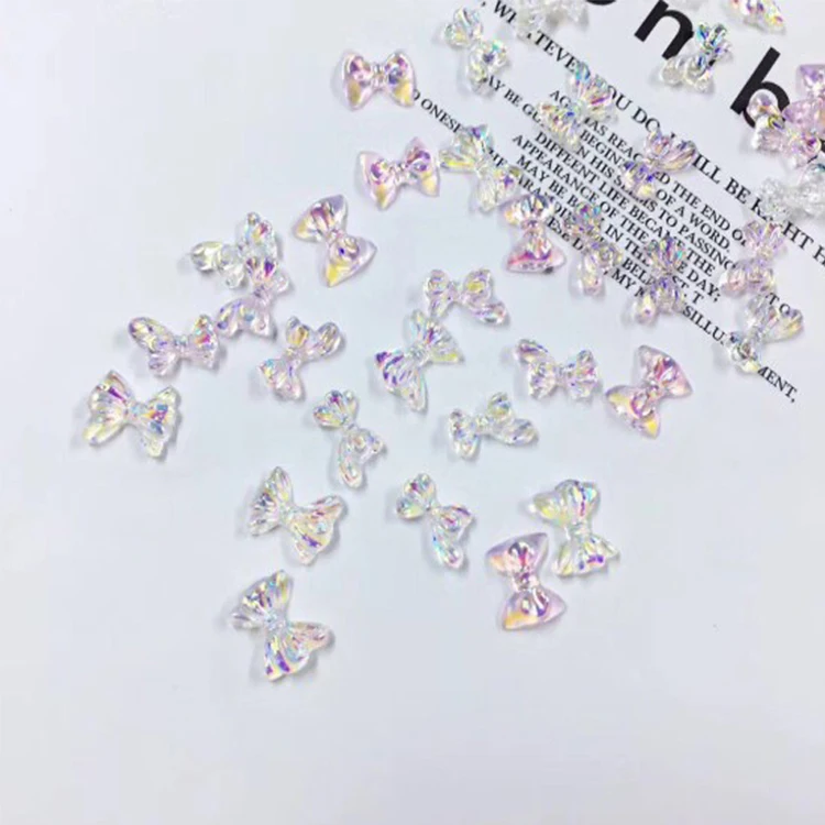 

Wholesale Custom Makeup Art 3D Crystal Happy Halloween Party Butterfly Stickers Nail Decorations