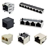 Computer component PCB modular jack RJ45 connectors female seat series for computer Ethernet adaptor