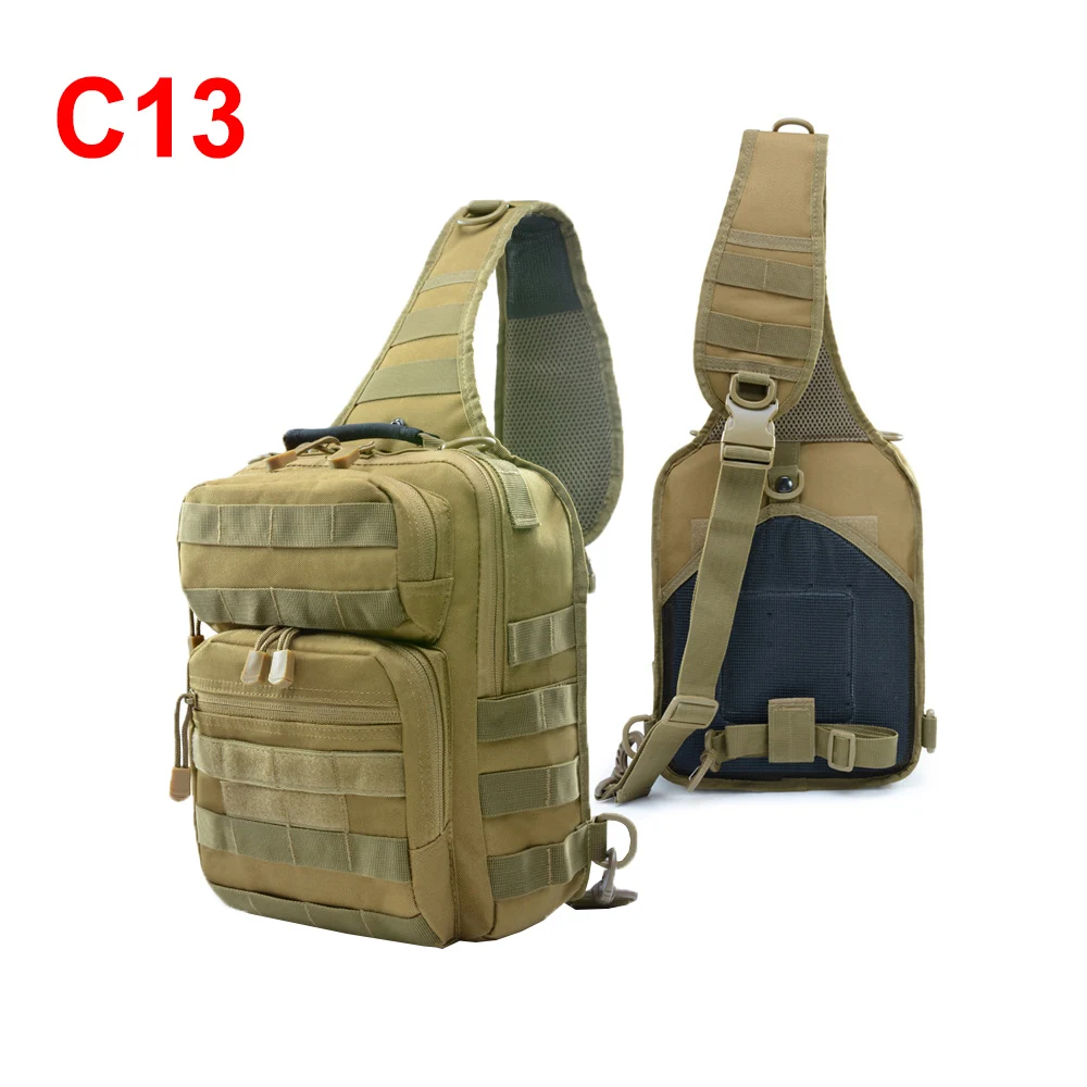 

Outdoor Shoulder Bag Sports Climbing Sports Chest Bag for Hiking Camping Hunting Daypack Fishing Military Tactical Backpack