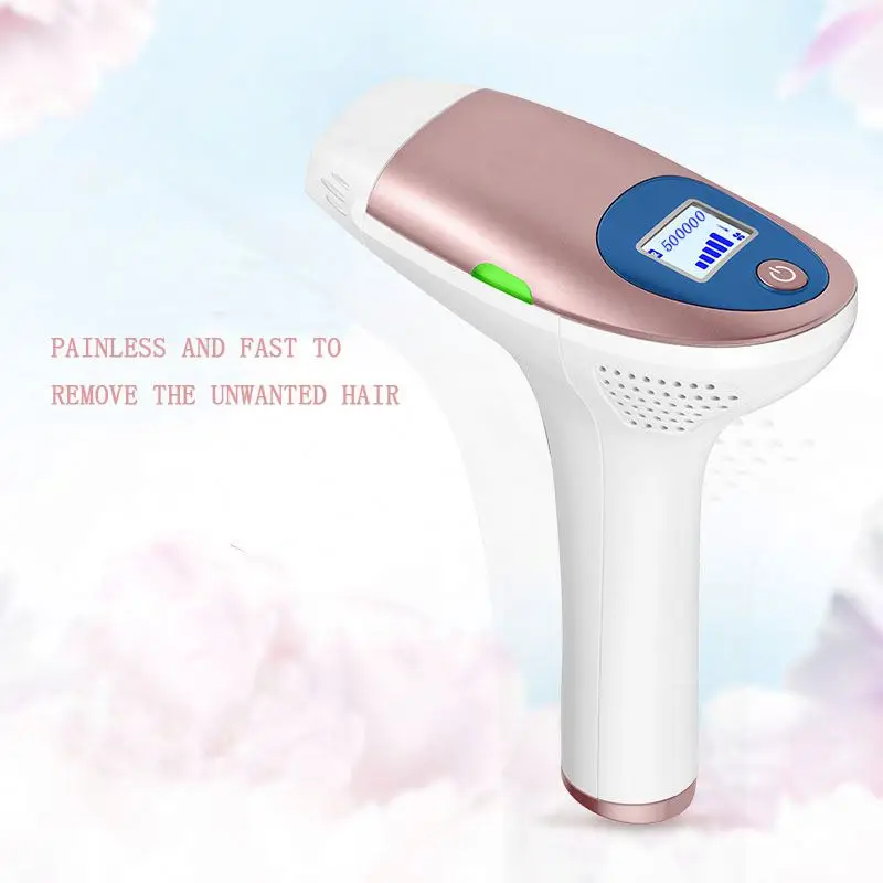 

2021 Hot IPL Portable IPL Laser Hair Removal Skin Rejuvenation Home Used Beauty Machine IPL Home Hair Removal Machine, Pink