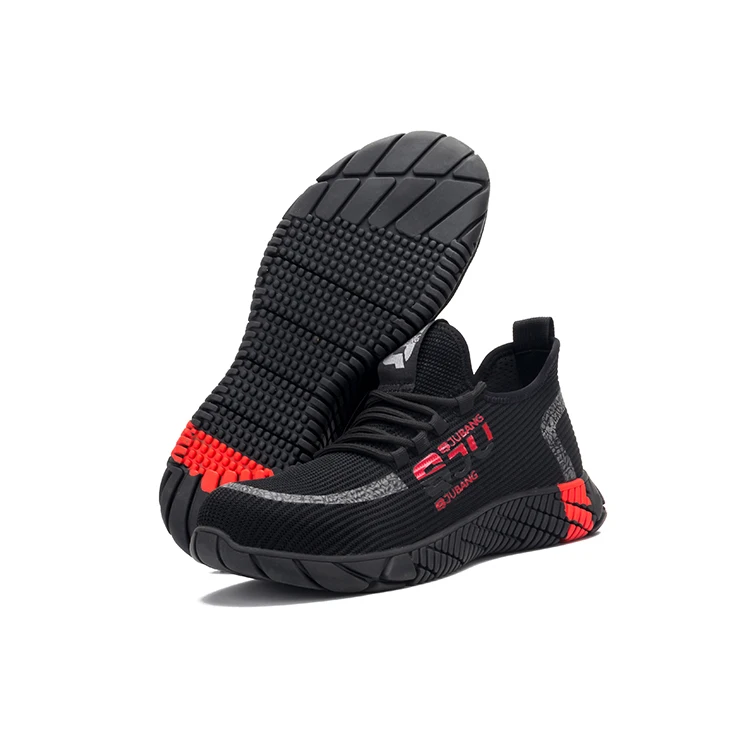 

China Long Feetguard Safety Knit Rubber Other Trendy Walking Style Footwear Safety Shoes