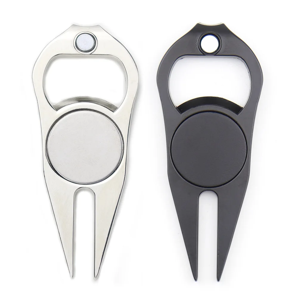 

Custom Metal Golf Marker Divot Tool With Bottle Opener Metal