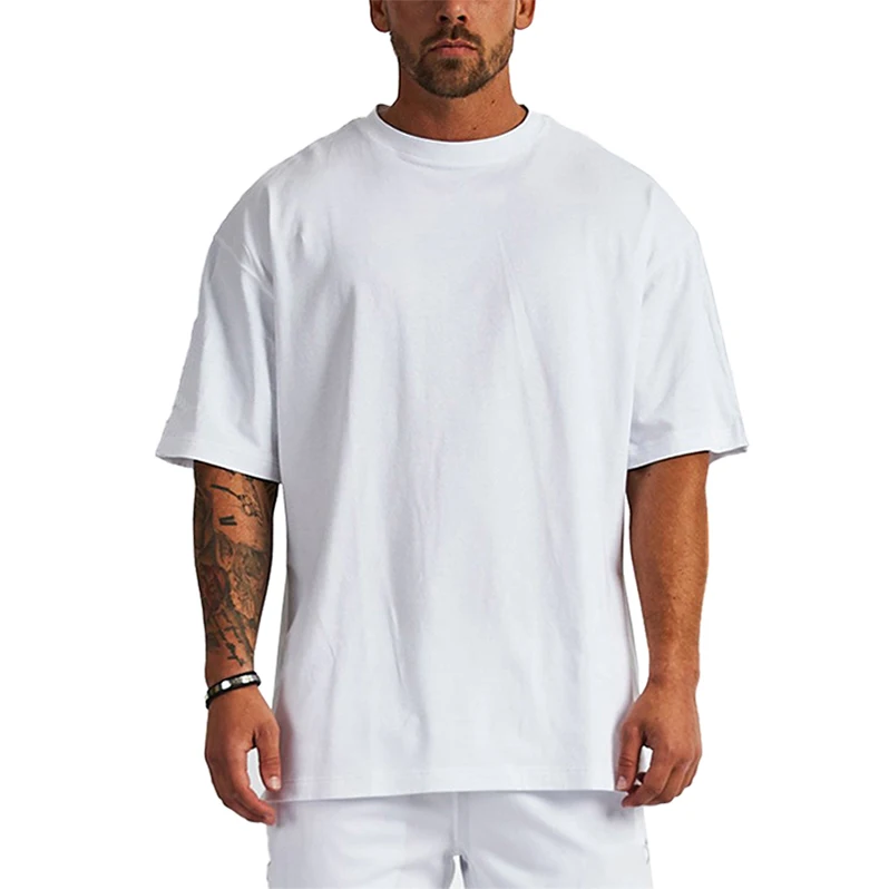 

High Quality Designs Oversized White Plan men T-Shirts
