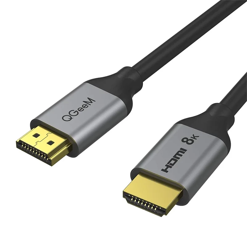 

8K HDMI Cable ,QGeeM 6FT 48Gbps Ultra High Speed HDMI Cord, Gray