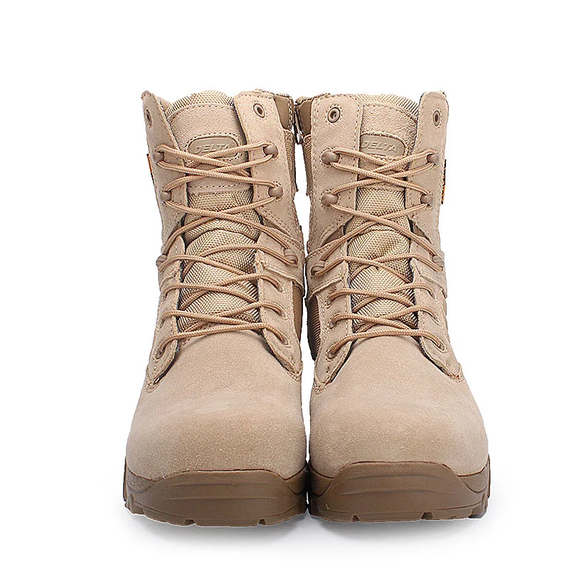 
2020 new function factory cheap price leather tactical military combat army ankle boots hiking shoes for men 