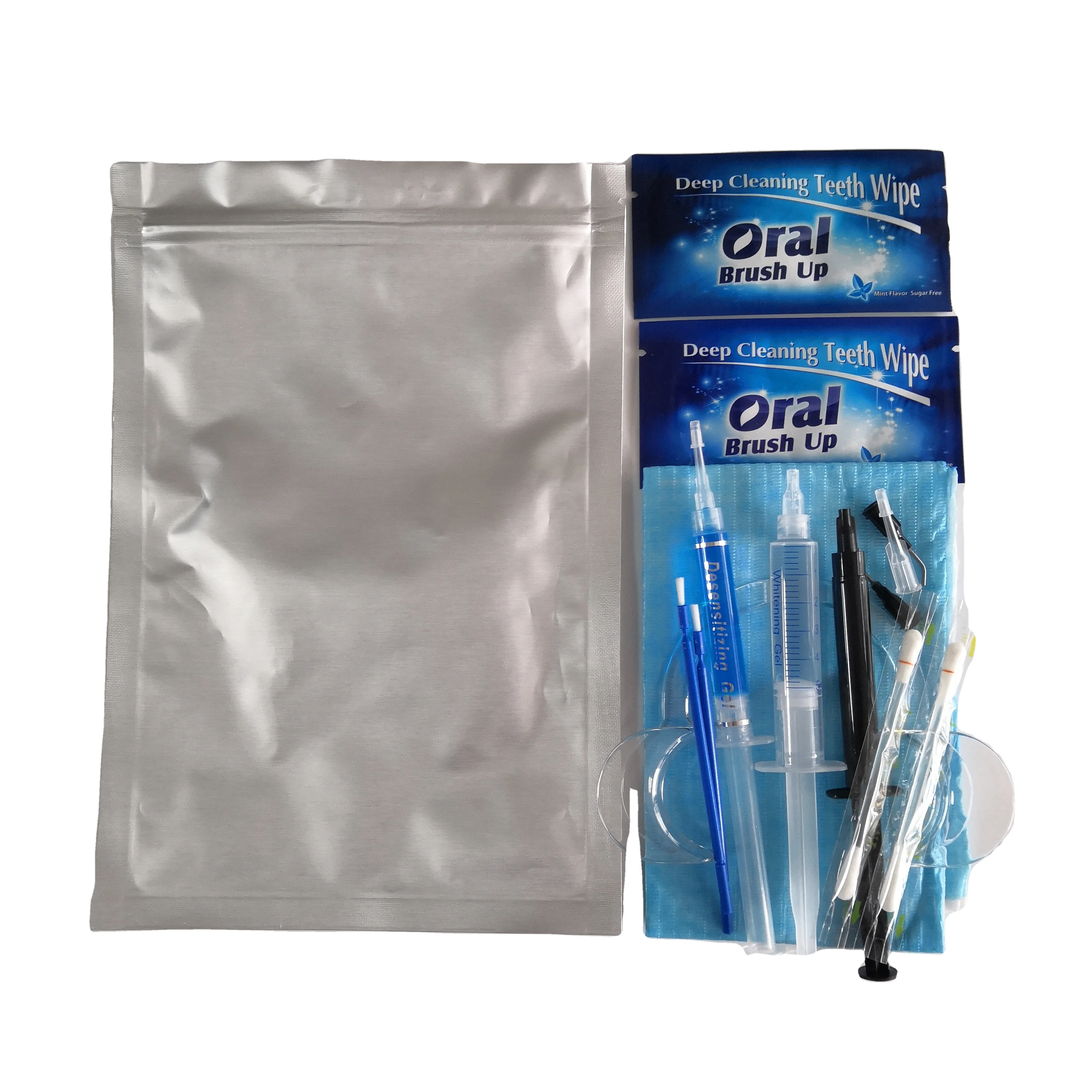 

Hot sales custom 35 peroxide teeth whitening training gel kits private logo kit teeth whitener kit, Blue,white