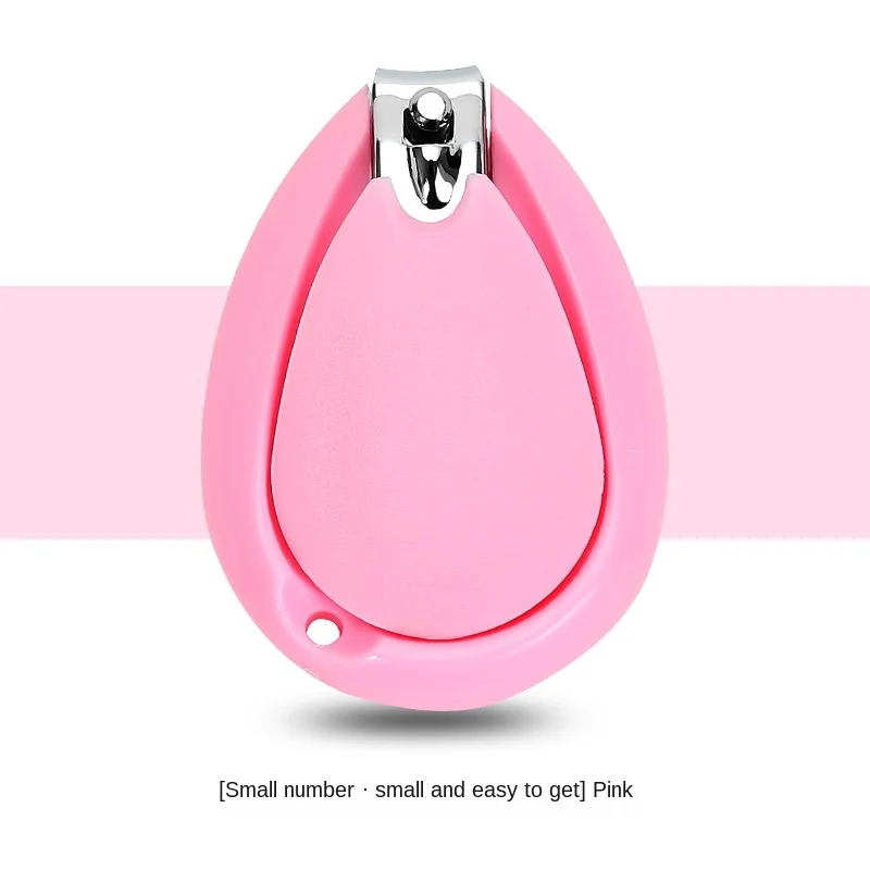 

2021 new hot selling stainless steel plastic edging non slip nail clipper for baby, As picture show