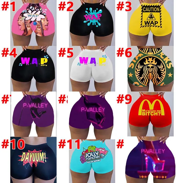 
Hot Sale Stretch P Valley Hot Pant Women Snack Wap Shorts 