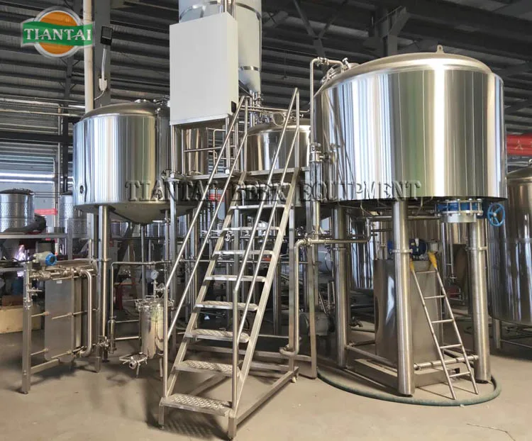 
15 HL Stainless steel micro 1500L beer machinery beer production line 