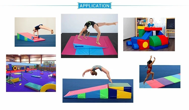 Factory Wholesale Indoor Tumbling Mat Gym Mat Gymnastics Mat for Kid 888