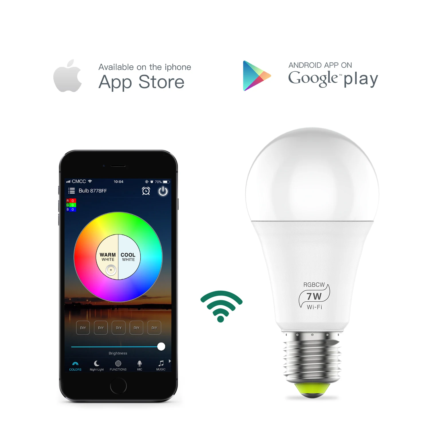 Cheap mi smart led bulb led wifi tuya smart lamp led wifi smart light