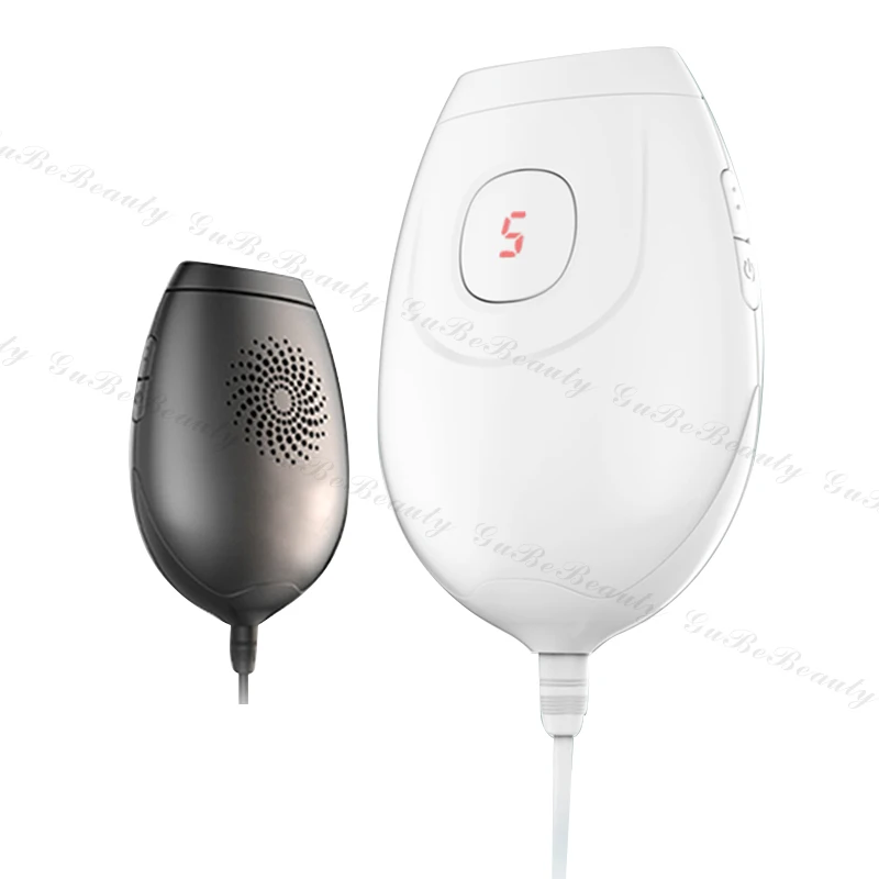 

Gubebeauty permanent women hair removal laser IPL ice hair removal hair removal ipl device for homeuse with FCC&CE, Black,white